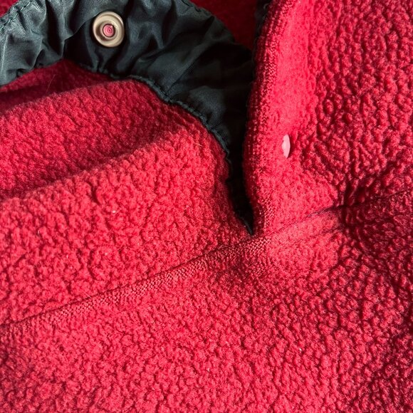 Patagonia vintage cranberry red Snap-T M - Picture 7 of 13
